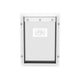 Hakuna Pets Medium Aluminium Pet Door 225mm W 305mm H Durable Design