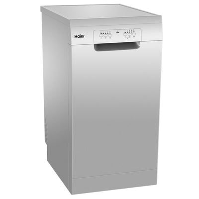 Haier 45cm Compact Freestanding Stainless Steel Dishwasher HDW10F1S1 Silver