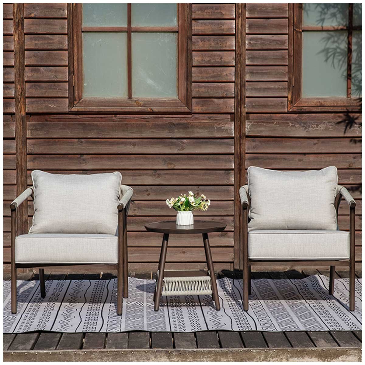 West Coast Casual Helmsdale Woven Small Space 3 Piece Set
