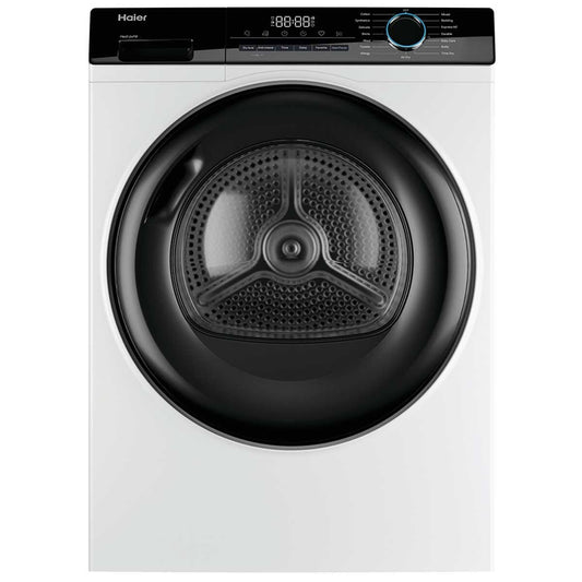 Haier 8kg Heat Pump Dryer H300 HDHP80AW1 - Hinged On Energy Efficiency & Gentle Drying