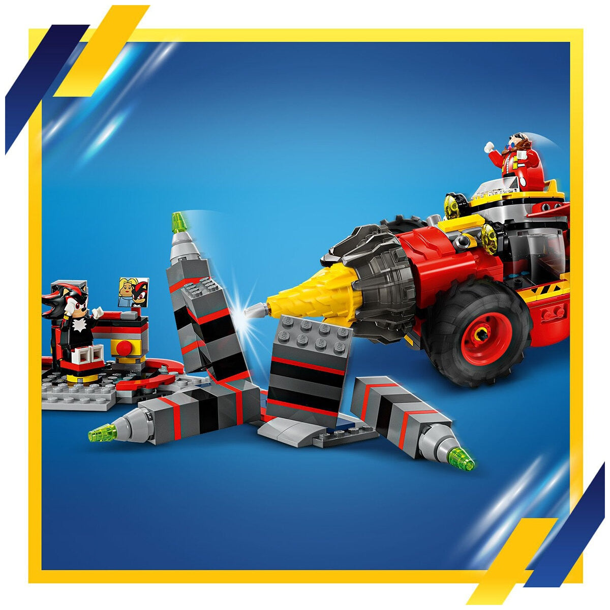 LEGO Sonic The Hedgehog Super Sonic Vs. Egg Drillster 76999