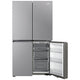 Haier 623L Quad Door Refrigerator Satina Silver HRF680YS – view 3