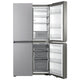 Haier 623L Quad Door Refrigerator Satina Silver HRF680YS – view 2