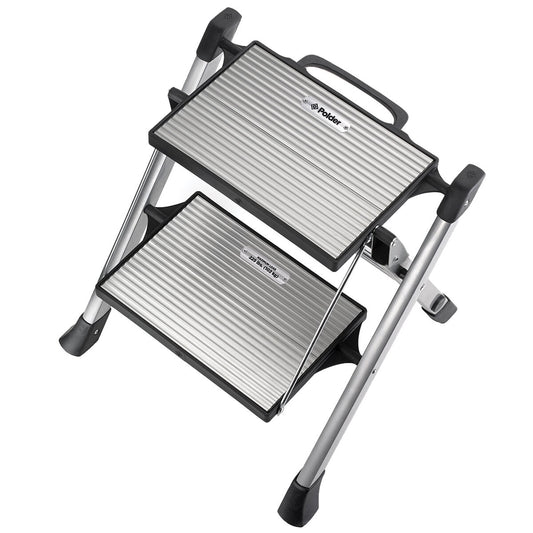 Polder Easy Close 2 Step Folding Ladder - Auzzistore