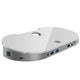 ZGO ZDock Dual Video USB Docking Station White ZGO-ZDOCK-WH – view 2