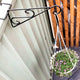 Jack Black Scrolled Wall Bracket - 280mm PVC Coated Steel - Easy Install