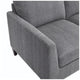 Lillian August Stationary Fabric Sofa with Nailhead Trim & Down Blend Cushions – view 4