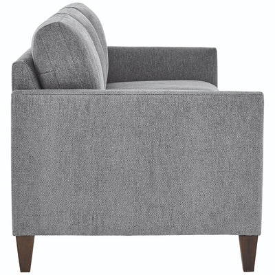Lillian August Stationary Fabric Sofa with Nailhead Trim & Down Blend Cushions