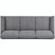 Lillian August Stationary Fabric Sofa with Nailhead Trim & Down Blend Cushions – view 3