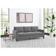 Lillian August Stationary Fabric Sofa with Nailhead Trim & Down Blend Cushions – view 8