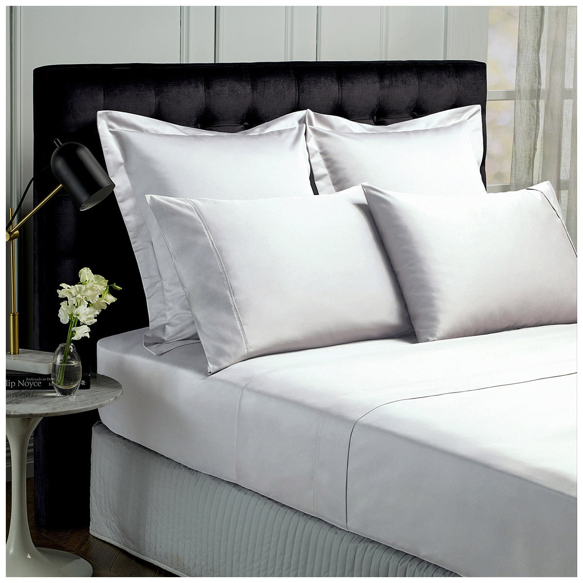 Royal Comfort 1000 Thread Count Balmain Bamboo King Sheet Set White