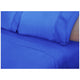 Ramesses 2000 Thread Count Bamboo Single Sheet Set Royal Blue – view 2