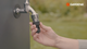 Gardena 13mm Thread Micro Irrigation Tap Fitting - Black - Durable Connection