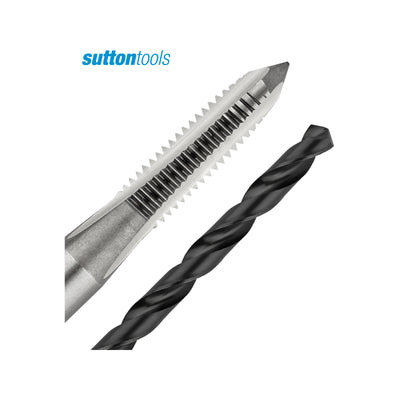 Sutton Tools 6.8mm M8 1/4 Hex Impact Tap And Drill Set Tungsten Alloy