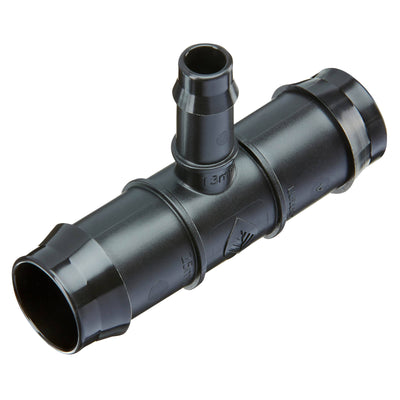 Toro Barbed Reducing Tee 25 x 13mm Polypropylene Secure Connection