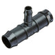 Toro Barbed Reducing Tee 25 x 13mm Polypropylene Secure Connection
