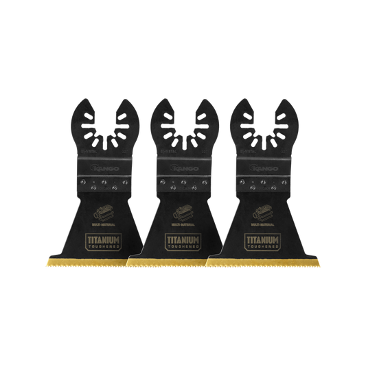 Kango Bi-Metal Plunge Cut Multi Tool Blade 3 Pack - 64mm - Durable Cutting – view 2 - Auzzistore