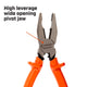 Crescent 200mm Insulated Universal Pliers - Alloy Steel - Durable Grip
