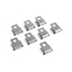 Jack Galvanised Mesh Panel Fixing Clip - 8 Pack - Steel - Durable
