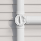 Rain Harvesting 90mm 3 Way Water Diverter PVC Grey Low-Friction