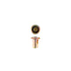 Taskmaster M8 Brass Cap Nuts 4 Pack - 8mm x 17mm - Heavy-Duty