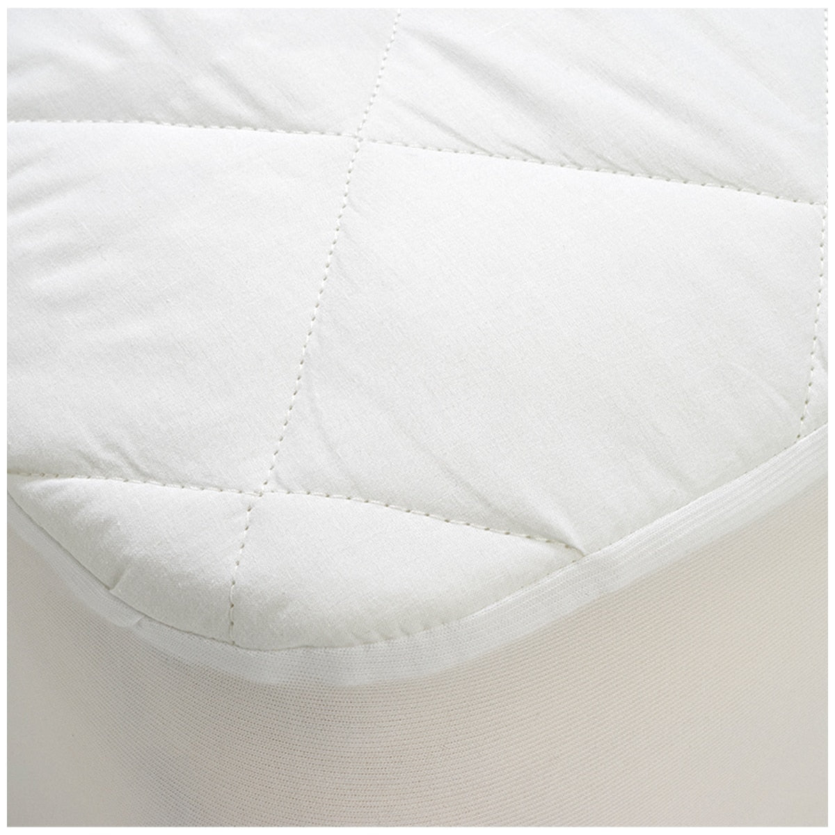 Jason Allergy-Sensitive Queen Mattress Protector - Anti-Microbial, Machine Washable