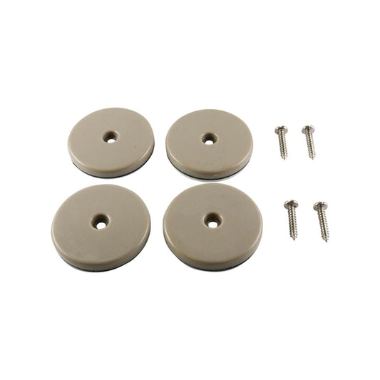 Surface Gard Slide Glide - 55mm - Rubber - Low Friction - 4 Pack - Auzzistore