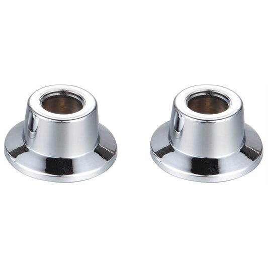 Shaw Mason Basin Flange - Pack of 2 - Chrome - Plastic - Auzzistore