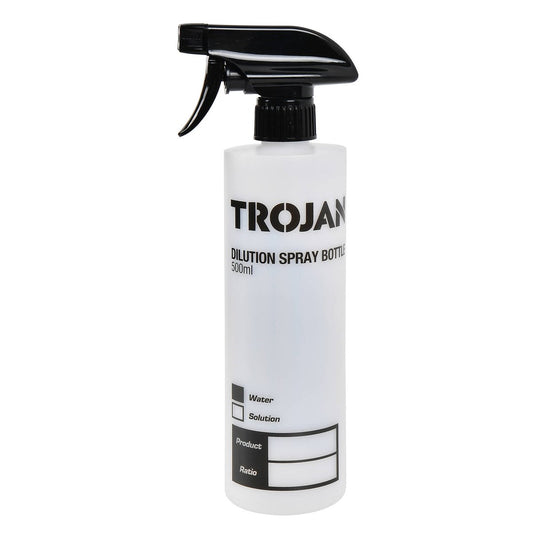Trojan 500ml Dilution Spray Bottle - Chemical-Resistant - 7 Dilution Ratios