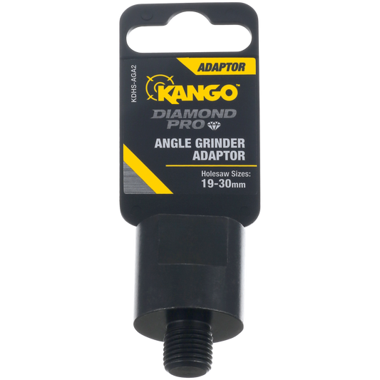 Kango Diamond Pro Angle Grinder Adaptors - 30mm - Optimises Holesaw - Auzzistore