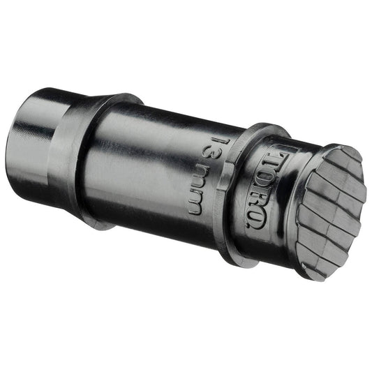 Toro 13mm Single Barbed End Plug - Black - Single - Durable Irrigation Seal - Auzzistore