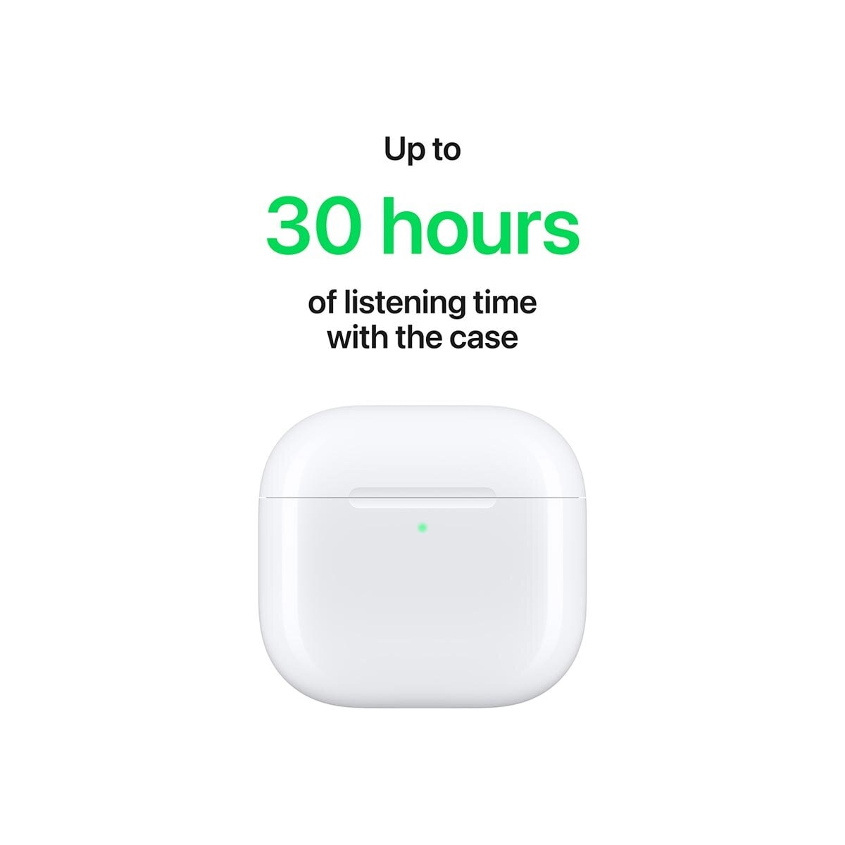 Apple AirPods (4th Generation) – True Wireless Earbuds with USB‑C Charging Case & Spatial Audio