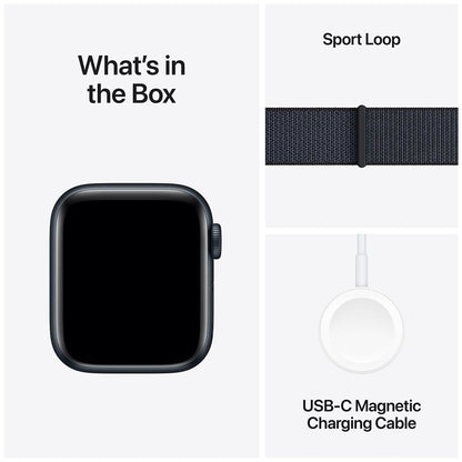Apple Watch SE GPS 40mm Midnight Aluminium Case With Ink Sport Loop