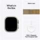 Apple Watch Ultra 2 GPS + Cellular 49mm Natural Titanium Case With Tan Alpine Loop Small – view 9