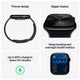 Apple Watch Series 10 GPS 46mm Silver Aluminium Case with Blue Cloud Sport Loop – view 3