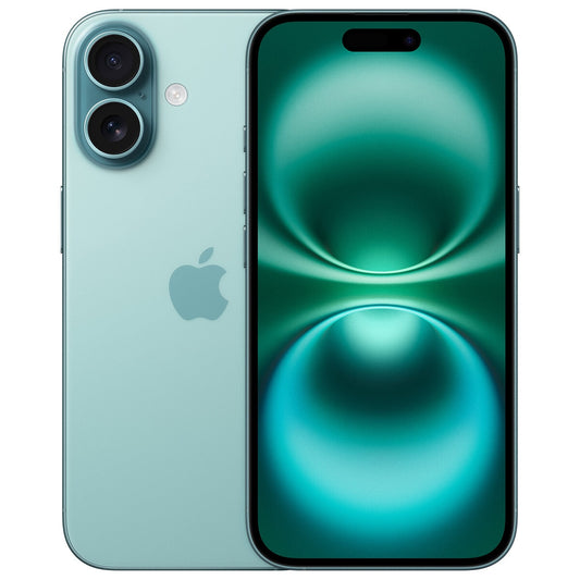 Apple iPhone 16 256GB Teal - Stunning 6.1" Super Retina XDR Display, Ultra-Fast A15 Bionic Chip