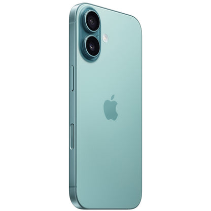 Apple iPhone 16 256GB Teal - Stunning 6.1" Super Retina XDR Display, Ultra-Fast A15 Bionic Chip