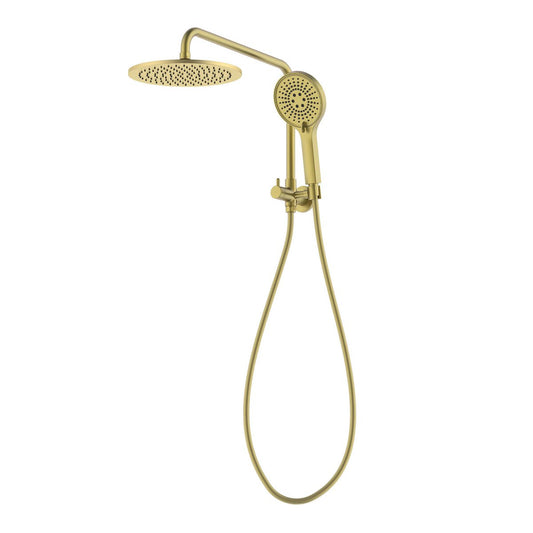 Mondella Resonance Brushed Brass 5 Function Hand Shower 420mm x 90mm