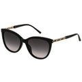 Escada SESD97 Women's Round Sunglasses Acetate Chain Temples 54mm