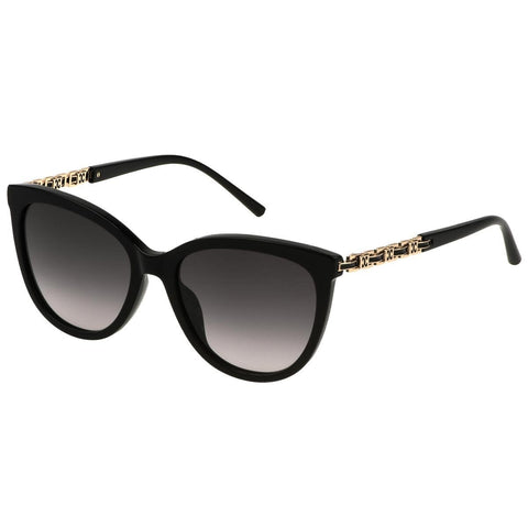 Escada SESD97 Women's Round Sunglasses Acetate Chain Temples 54mm