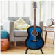 3rd Avenue Acoustic Guitar Premium Pack Blueburst NM-STX10ABBPK2 – view 2