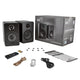 Kanto YU6 200W Powered Bookshelf Speakers Matte Black KO-YU6MB-I – view 5