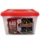 Festive Choice 640 LED Solar String Lights 73.9 Metre Warm White and Multicoloured — image 6