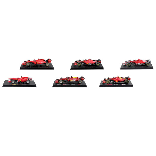Maisto 1:43 Formula Racing Die Cast 6 Pack Ferrari – view 2