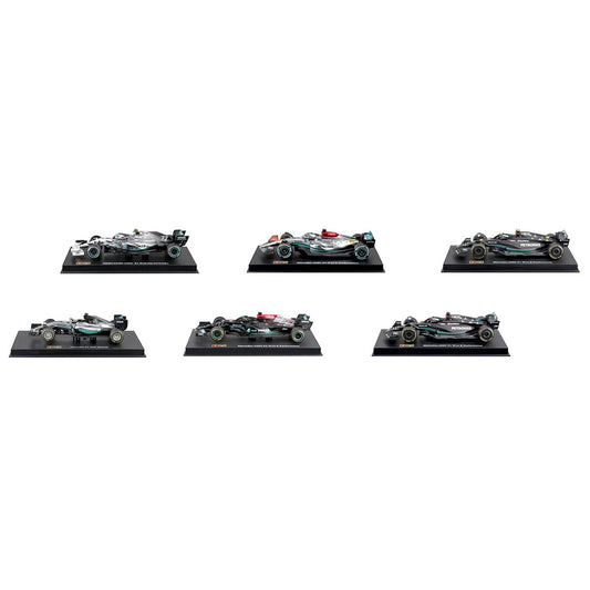 Maisto 1:43 Formula Racing Die Cast 6 Pack Mercedes Benz – view 2
