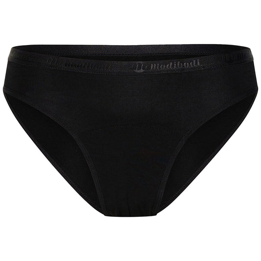 Modibodi Classic Bikini Bottom 2 Pack Black - AU Sizing, Light & Heavy Absorbency – view 2