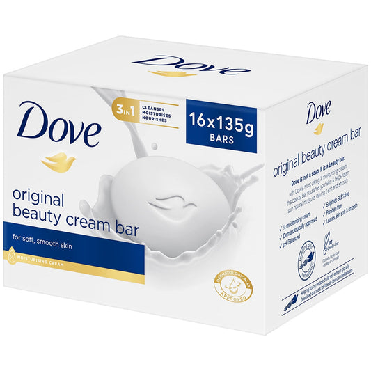 Dove Beauty Cream Bar Original Soap 16 x 135g – view 2