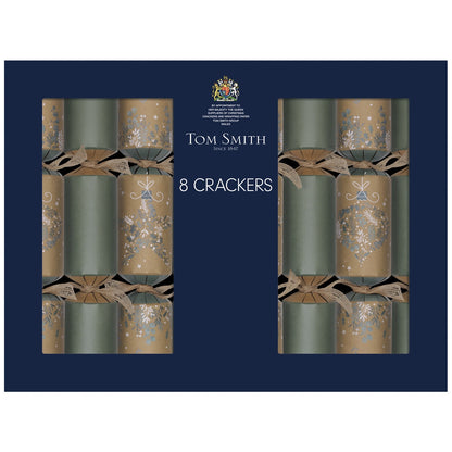 Tom Smith 8 Luxury Christmas Crackers Kraft