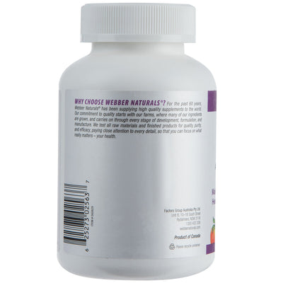 Webber Naturals Mild Iron 15mg 50 Capsules