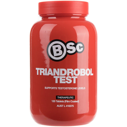 BSc Body Science Triandrobol Test 120 Tablets - Auzzistore